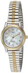 TIMEX Women's TW2P67200 Essex Avenue Two-Tone Extra Long Stainless Steel Expansion Band Watch