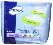 Tena Pants Maxi Medium with Thin Comfort fit - Pack 10 (Eligible for VAT relief in the UK)