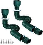 plusgutter Green-2pack Rain Gutter 