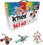 K'NEX Beginner 40 Model Building Set - 141 Parts - Ages 5 & Up - Creative Building Toy, Multi