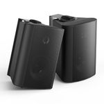 Herdio 4 Inches 200 Watts Outdoor Bluetooth Speakers Waterproof,Wall Mount Speakers With Powerful Bass For Home Garden Patio Indoor