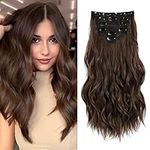 Fliace Clip in Hair Extensions, Nat