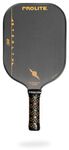 PROLITE Stealth GS1 Pickleball Paddle | Gritty Raw Carbon Fiber Face | Oversized Face for Increased Sweet Spot | Extended Handle Wrapped with Our World-Famous Diamond Grip | Made in The USA (Orange)