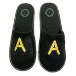 SQUETCH Monogram A Alphabet House Slippers for Men & Women Soft Home Flip Flops Bedroom Room Indoor Carpet Comfort Cozy Care Winter Slides