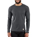 Carhartt Men's Carhartt Men's Force Midweight Classic Thermal Long Sleeve Shirt Base Layer Top, Shadow, M UK