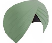Royal Punjabi Turban | Original Full Voile | 100% Cotton | Pista | 4 Meter