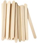 IEIDidactics Vibhuti Crafts Natural Wood Ice Cream Sticks/Popsicle Sticks 100 Pcs (Ideal for Arts & Craft, DIY and School Projects)