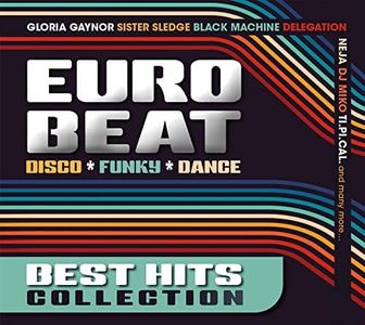 4 CD Eurobeat (Disco, Funky & Dance) - Best Hits Collection - Gloria Gaynor, Black Machine, Sister Sledge