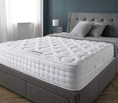 Julian Bowen Capsule Gel Luxury Mattress, Kingsize, 150cm, Knitted Micro-Quilted Top, King
