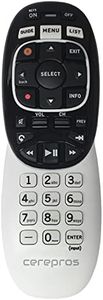 Cerepros RC73 Remote Control Replaces RC71 RC72 for Directv AT&T Satellite Cable TV DTV HR34 44 54 Genie DVRs Compatible