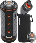 Bushnell Wingman 2 Golf Speaker with GPS - Remote Controlled Voice GPS Distances, Music, 40,000+ Courses, BITE Magnetic Cart Mount - Bundle with PlayBetter Protective Wingman Pouch
