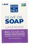 Kiss My Face Olive Oil & Lavender Bar Soap 8 oz (Pack of 2)