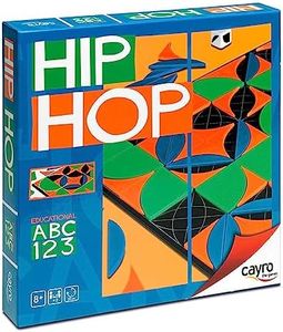 Cayro - Hip Hop - + 8 Años - Juego de Mesa Niños y Adultos - Juego Educativo de Formas - Estrategia y Azar - Incluye Tablero, Dado y Piezas - Ideal para Jugar más de 2 Jugadores