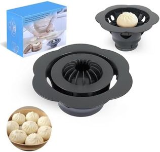 Baozi Maker Machine,6.57" Dumpling Momo Maker Mold Plastic Kitchen Gadget Tool Homemade Bao Buns Preparation Culinary Exploration Ease of Use Cleaning