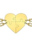 Supcare Friendship Necklace for 4 P