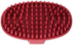 LVGOO LeSalon Essentials Grooming Brush with Loop for Dogs, Red, 1 Piece (Pack of 1)