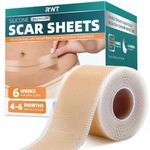 Silicone Scar Sheets, Silicone Scar Tape for Surgical Scars - 120" x 1.6" Roll - 3M, Medical Grade Reusable Scar Removal for Keloid, C-Section, and Tummy Tuck