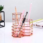 Pencil Organizer For Desk Gold