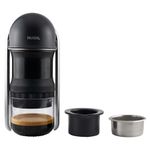 LEVERPRESSO HUGH V4 Lever Portable Espresso Maker, Double Espresso Shot with Ridgeless Portafilter Basket, Manually Operated, Perfect for Hiking & Camping (Non- pressurized Filter)