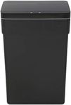 13 Gallon Trash Can Automatic Kitchen Trash Can Touch Free High-Capacity Garbage Can with Lid for Bedroom Bathroom Home Office 50 Liter (Black, 1) (1, Black)