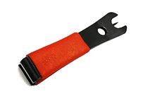 Fishing Line Nipper Cutter Clipper with Hook Eye Cleaner Pin Fishing Stainless Steel Tool (Orange)