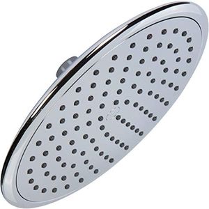 Aqua Elegante Waterfall Showerhead - 9 Inch Large Overhead Rain Shower Head With Self-Clean Nozzles, High Flow Best With Extension Arm - 2.5 GPM - Polished Chrome