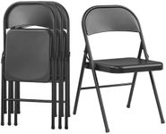 KAIHAOWIN Metal Folding Chair- Set 