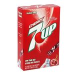 7UP Cherry Powder Drink Mix Sugar Free & Delicious beverages Drink Powder "6 sticks" 0.48oz 13.2g (Imported USA)
