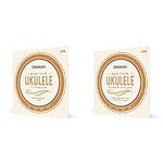 D'Addario EJ87B Titanium Baritone Ukulele Strings & EJ65B Baritone Pro-Arte Custom Extruded Nylon Ukulele Strings