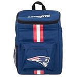 FOCO NFL Cooler Backpack – Portable Soft Ice Chest – Bag Holds 36 Cans – Show Your Team Spirit with Licensed NFL Fan Gear, Multi, New England Patriots