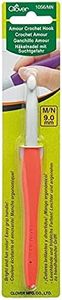 Clover 1056/MN Amour Crochet Hook, Size M/N/9.0mm