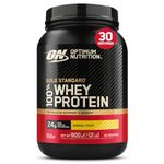 Optimum Nutrition Gold Standard 100% Whey Muscle Building and Recovery Protein Powder With Naturally Occurring Glutamine and BCAA Amino Acids, Banana Cream Flavour, 30 Servings, 900 g
