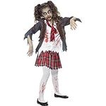 Child Zombie School Girl Costume Age AGE 13 + (TEEN)