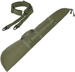 Luonfels Shotgun Case Thick Padding Rifle Cases, 52" Air Rifles Gun Bag with Adjustable Carry Strap, Accessories Two Points Gun Slings