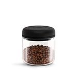 Fellow Atmos Vacuum Canister for Coffee & Food Storage - Airtight Sealed Container, Clear Glass, Medium Coffee Bean Storage, 0.7 Litre Jar