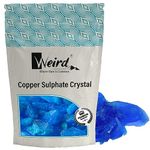 WEIRD CuSO4 1800 GM Copper Sulphate Crystal | Blue Vitriol Crystal | Neela Thota | Tree Root Killer | Swimming Pool | Etching Purpose | Dyeing Agent | Lab Experiment | Industrial Purpose?