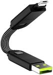 Rolling Square inCharge x Charging/Data Transfer Cable, Black