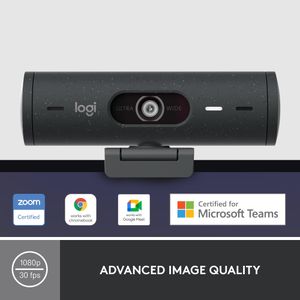 Logitech Brio 500 HD Webcam – Graphite
