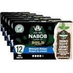 Nabob Bold Midnight Eclipse Coffee 100% Compostable Pods, 117g (6 Boxes of 12 Pods)