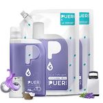 Brand Nourish Puer Intense Clean Plant Based Liquid Detergent | Top Load, Front Load Washing Machine & Hand Wash Friendly| Non-Toxic & Eco-Friendly - (4600 millilitre)