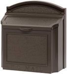 Whitehall Products 16138 Wall Mailbox, French Bronze