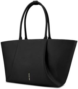 VICTORIA HYDE Tote Bag For Women, 16-Inch Laptop Compartment, Top Handle, For Office And Commuting (Black)