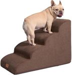 EHEYCIGA Curved Dog Stairs for High