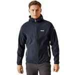 Regatta Mens Arec III Softshell Jacket - Navy - M