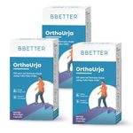 Bbetter Orthourja -Ayurvedic Knee Pain, Joint Pain & Arthirits Relief|Made By Taila Paka Vidhi Method|60 Softgels For Knee Pain, Joint Pain & Arthritis Relief|Approved By Dept Of Ayush (Pack Of 3)