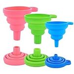 Kitchen Silicone Collapsible Funnel