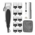 WAHL Vogue Corded Hair Clipper for Men, Home Hair Cutting, Male Grooming Kit, Mains Powered Clipping, Precision Cutting Blades, Black