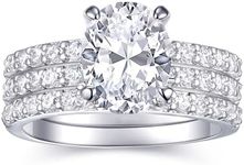 AONED Wedding Ring Engagement Ring 