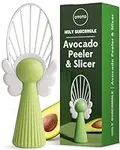 Holy Guacamole Avocado Slicer by OTOTO - Green, Plastic, Fruit Slicer, Cute Kitchen Gadget