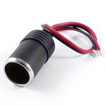 sourcingmap Car Charger Female Cigarette Lighter Socket Plug Adapter